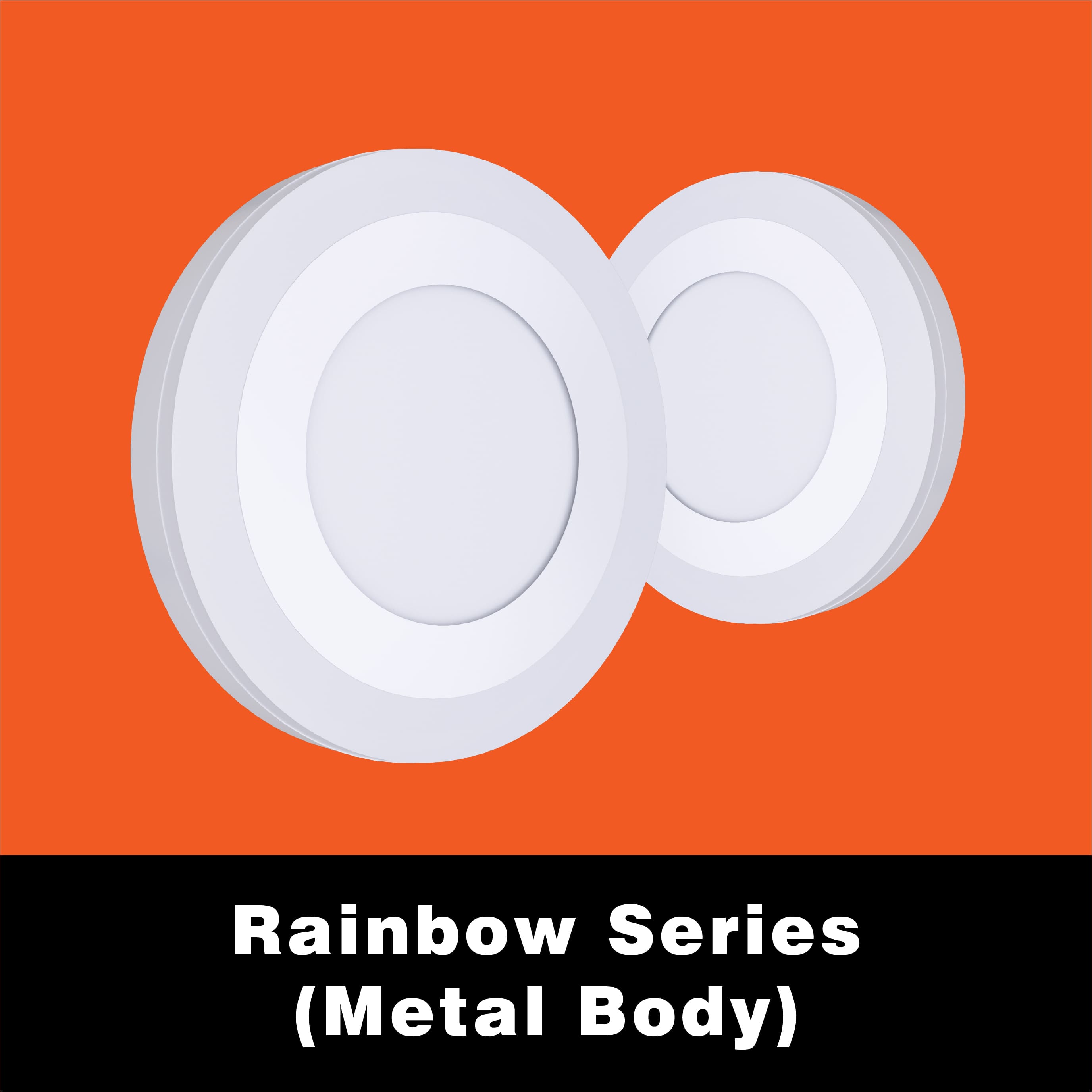 RAINBOW SURFACE LIGHTS (Metal Body)